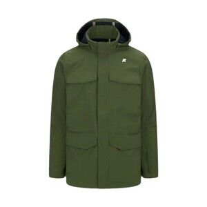 K-Way Three-Layered Casual Jacket With Detachable Hood - NWT